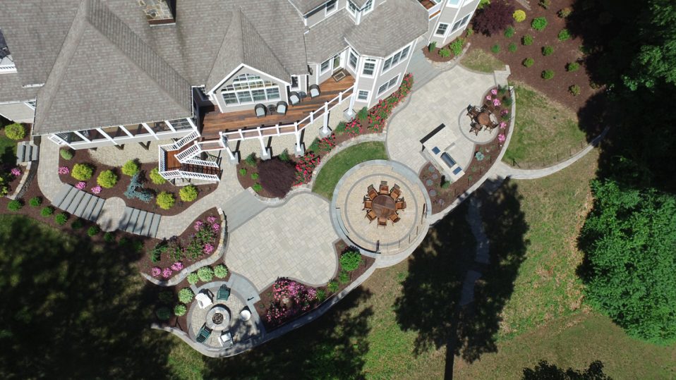 Story Of A Landscape: Replacing Existing Retaining Walls For New Patio